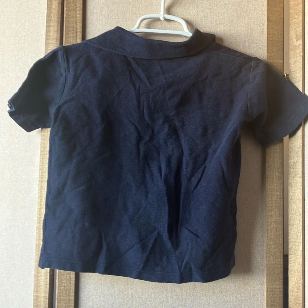 FINAL MARKDOWN French Toast Blue polo shirt for School small